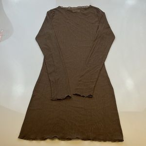 Unisono Sheer Thin Dress N121-30